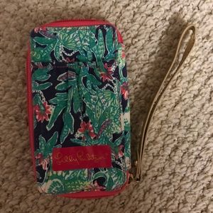 Lilly Pulitzer Phone Wallet Wristlet